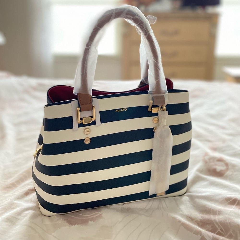 Aldo striped bag
